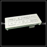 Stainless Steell Elevator Keyboard , Bank Machine Keypad Waterproof Silica Gel Design for sale