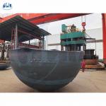 Diameter 4300mm Welded Large Metal Hemisphere for Pressure Vessel for sale