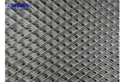 China Aluminum Expanded Metal Mesh Sheet Screen Flat Heavy Duty supplier