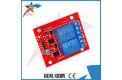 China 250VAC 30VDC Arduino 2 Relay Module Expansion Board , Control Panel supplier