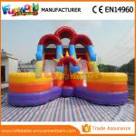 1 Year Warranty Kids Water Slide Inflatable Floating Water Slide With Pool for sale