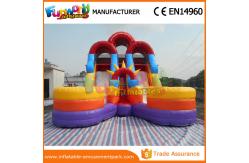 China 1 Year Warranty Kids Water Slide Inflatable Floating Water Slide With Pool supplier