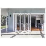 Customized Aluminium Folding Glass Door For Balcony With Double Triple Glazing
