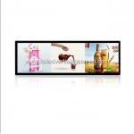 Stretched Bar LCD Display Digital Shelf Edge Bus Advertising Screen 24 Inch for sale
