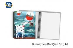 China Durable Custom Printed Notebooks , A4/A5/A6 3D Lenticular Cover CMYK Offset Printing supplier