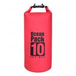500D PVC Soft Water Resistant Dry Bag 10 Liters For Fishing Sports ODM for sale