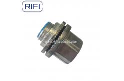 China Threaded IMC Conduit Pipe Silver Electrical Conduit Waterproof Grounding Hub supplier