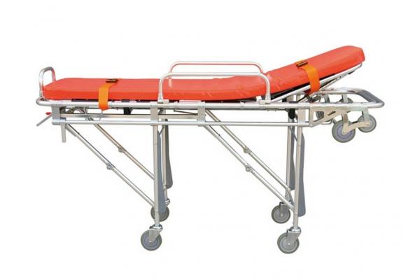 Backrest Class I Ambulance Stretcher Aluminum Alloy Folding Stretchers