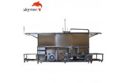China Mold Tooling Ultrasonic Cleaner Machine Engine Parts Horizontal Movement supplier