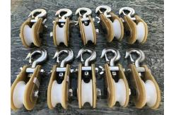 China Epoxy Resin Plate Tower Erection Tools Insulated Hoisting Tackle 8mm Rope Max Dia supplier