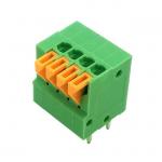 PA66 Housing 2.54mm Pitch PCB Screwless Terminal Block for sale