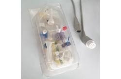 China Abbott  Single Channel Convex Array Transducer , Sterilization PVC Ibp Transducer Kit supplier
