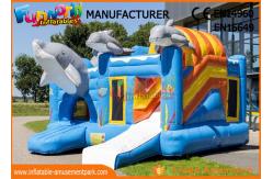 China Large Inflatable Bouncer Slide For 30 People / Inflatable Jumping Castle supplier