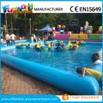Customized Inflatable Water Pool / Swimming Pool With Paddle Boat CE Approval for sale