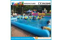 China Customized Inflatable Water Pool / Swimming Pool With Paddle Boat CE Approval supplier