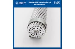 China ACSR CAA Bare Aluminum Conductor IEC61089 Galvanized Steel supplier