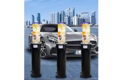 China Retractable Ss 201 Hydraulic Rising Bollard Smooth And Efficient Lifting supplier