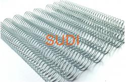 China Aluminum 6-80mm Bundled Metal Single Spiral Coil Suitable For Notebook supplier