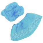 Disposable Non Woven Medical Products 20-35gsm PP CPE Waterproof Shoe Cover for sale