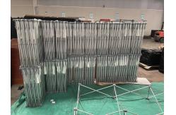 China Portable POP Up Backdrop Banner Stand 3x3 For Event Advertising supplier