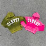 Breathable Distressed Applique Embroidery Hoodie Streetwear Hooded Sweatshirt for sale