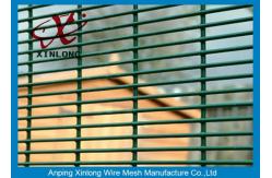 China 358 High Security Wire Netting Fence / Anti Climb Wire Mesh Security Fencing supplier