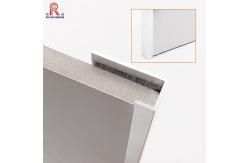 China ASTM  Aluminium Wall Trim , 1mm Decorative Aluminum Edging 6663t5 Alloy supplier