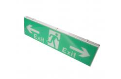 China SMD LED Emergency Exit Sign Light 220-240V With Ni - Cad Battery Operated supplier