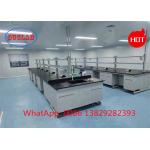 Chemical resistant Fire Proof Laminate Work Surface Chemistry Lab Work Benches with Steel Wood Frame for sale
