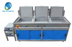 China Full Automatic Multi Tank Ultrasonic Cleaning Machine With Drying Fuction supplier