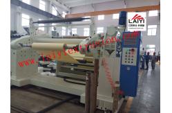 China PP Woven Fabric Plastic Lamination Machine With Auto Splicer Device supplier