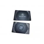 Stainless Steel Contactless Smart Nfc Business Cards 13.56mhz Frequency for sale