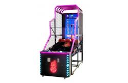 China 55 Inch LCD Simulator Arcade Basketball Machine Finger Shooting Hoops Cabinet supplier