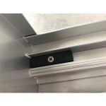 White Sash Aluminum Sliding Window And Door Single Lightweight
