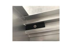 China White Sash Aluminum Sliding Window And Door Single Lightweight supplier
