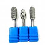 Custom 6 Mm Solid Carbide Burrs  Arc Pointed Nose Tungsten Carbide File for sale
