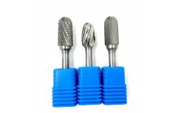 China Custom 6 Mm Solid Carbide Burrs  Arc Pointed Nose Tungsten Carbide File supplier