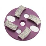 Marble Metal 4 Seg Diamond Floor Pads For General Purpose Floor Grinding Machines for sale
