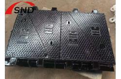 China JRC Ductile Iron Manhole Cover For Driveway Manhole Cover EN124 Standard supplier