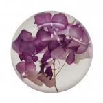 Crystal Wedding Flower Paperweight Ball Custom For Home Furnishings for sale