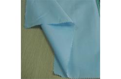 China Light Blue Plain Cotton Fabric 144X80 Density Solid Feel Soft And Delicate supplier