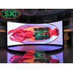 SMD Curved Advertising LED Screens 3.91mm Pixel Pitch 25 Wattled commercial advertising display screen for sale