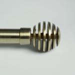 KIEI EP1054 Curtain Finial Hot Sale Luxury Adjustable Pole Hardware Precision Manufacturing Simple Style for sale