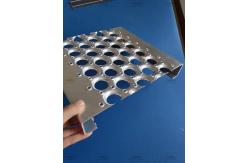 China Aluminum Round hole Perf O Grip Safety Grating For Walkway Platform supplier