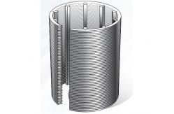 China V Shaped Opening Wedge Wire Strainer Sieve Tube Resist Compression supplier