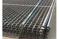 China Quartz Crusher Plant Accessories Crimped Anti-clogging Screen Mesh With Hook supplier
