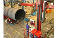 China Auto Pipe Welding Manipulators for Tank Straight Seam / Circle Seam supplier