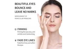 China Silicone Free Gold Niacinamide Eye Cream Mask Moisturizing Whitening OEM supplier