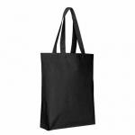 Drawing Blank Black Gift Canvas Tote Bag Shopping Eco Friendly ODM for sale