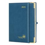 Night Blue 6.5''X8.5'' 2023 Planner Weekly And Monthly Pu Hardcover for sale